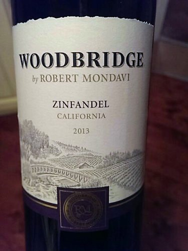 Zinfandel Mondavi 2013