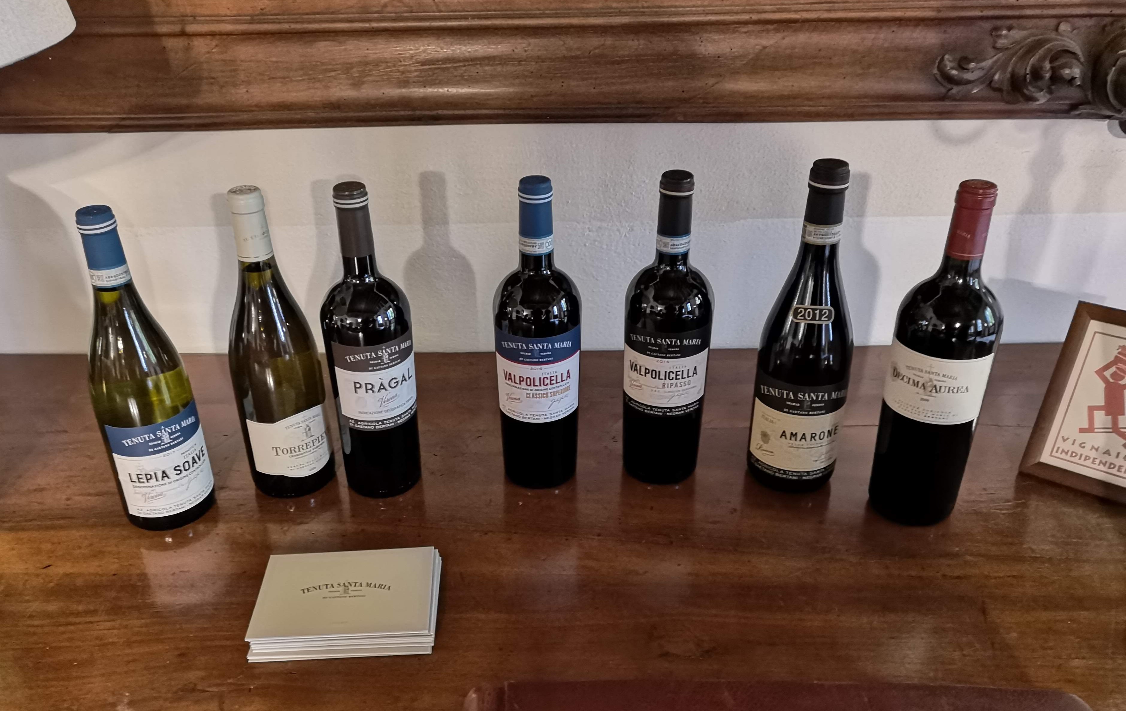 Družina vin s posestva Villa Mosconi Bertani